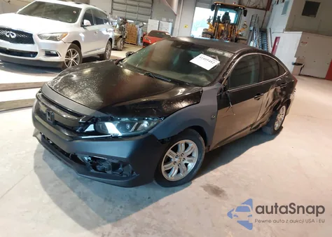 2019 Honda Civic Lx from USA, damaged, VIN 19XFC2F61KE026576
